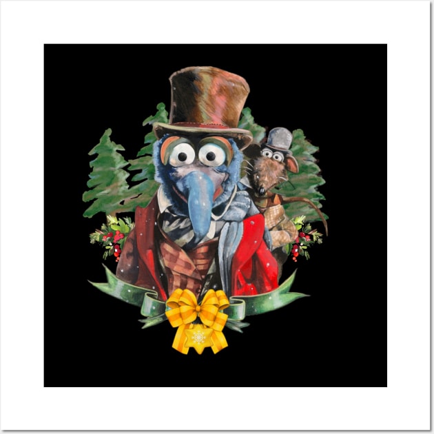 Christmas Carol mupp 1 Wall Art by Shoryotombo